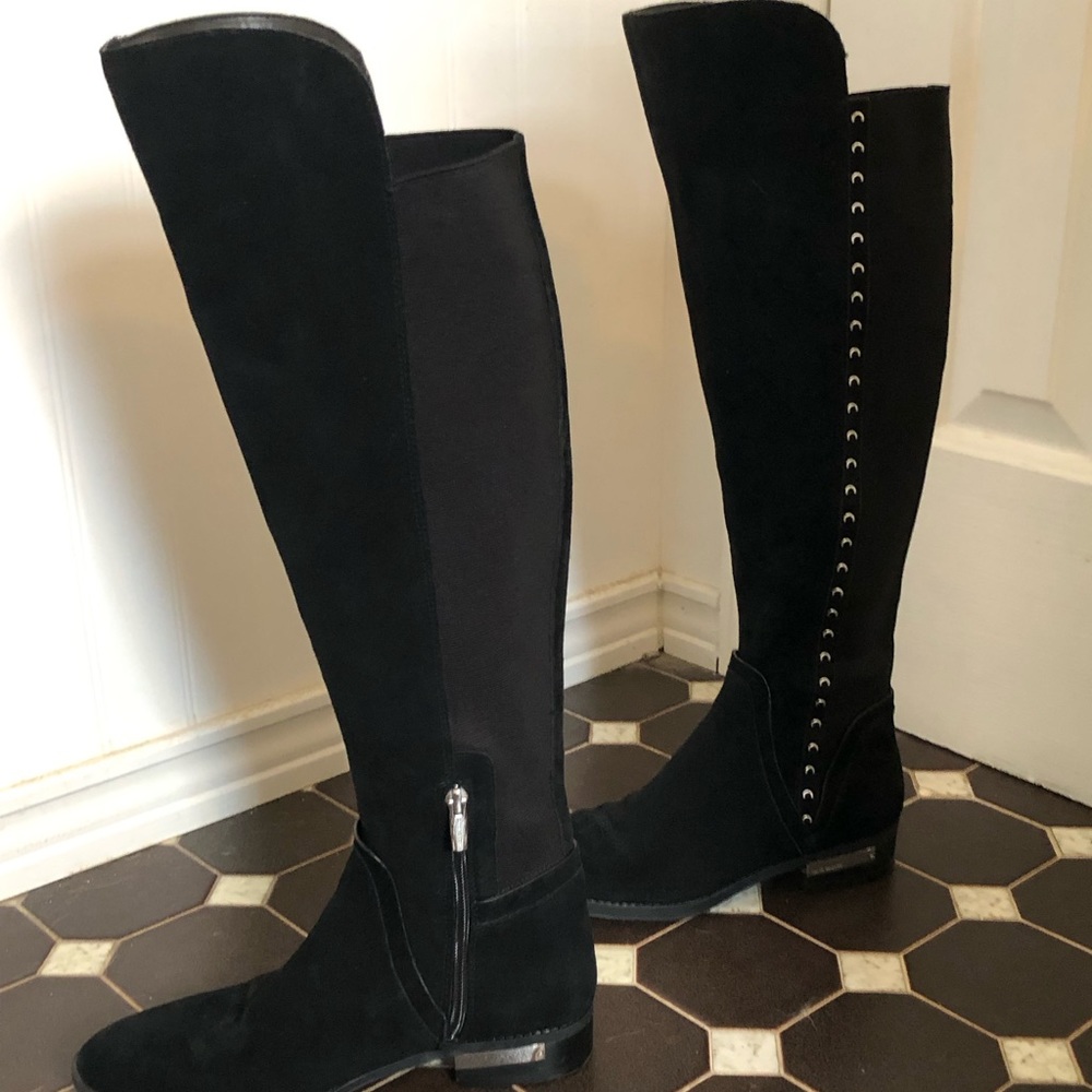 Vince Camuto Suede Studded Boots